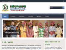 Tablet Screenshot of edonuwa.org